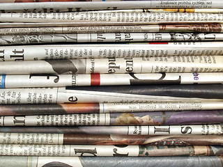 Image showing Newspapers