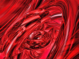 Image showing red abstract background
