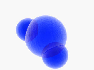 Image showing Water molecule