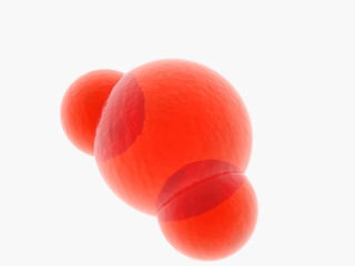 Image showing Water molecule