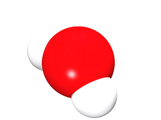 Image showing Water molecule