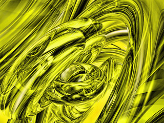 Image showing yellow abstract background