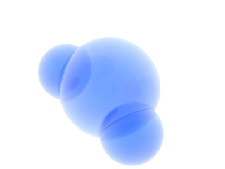 Image showing Water molecule