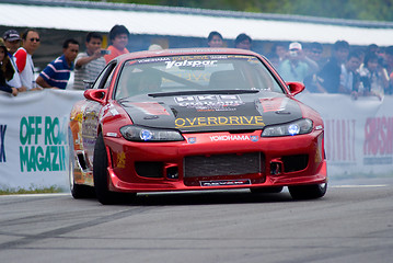 Image showing Drifting competition in Thailand