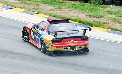 Image showing Drifting competition in Thailand