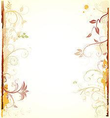 Image showing Floral Decorative background