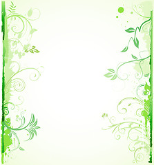 Image showing Floral Decorative background
