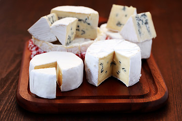 Image showing stack of cheese