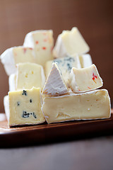 Image showing stack of cheese