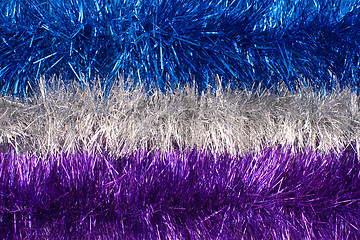 Image showing Tinsel background