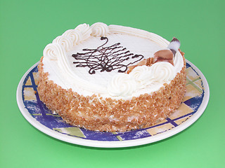 Image showing almond cake