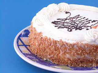 Image showing almond cake