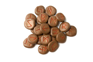 Image showing antique germanic runes