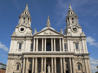 Image showing St Paul Cathedral, London