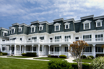 Image showing Victorian style row houses