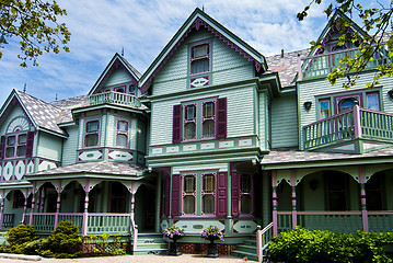 Image showing Old Victorian house