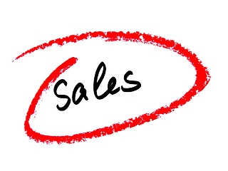 Image showing sales