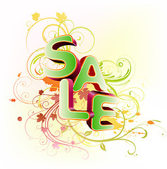 Image showing sale styled design