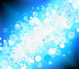 Image showing Soft blue background