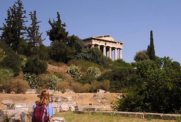 Image showing Temple of Hephaestus in Athens