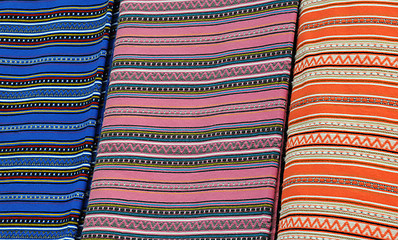 Image showing Traditional Greek Fabrics