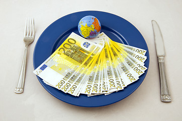 Image showing Monetary meal