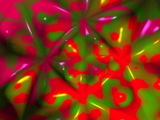 Image showing 3D rendered abstract background