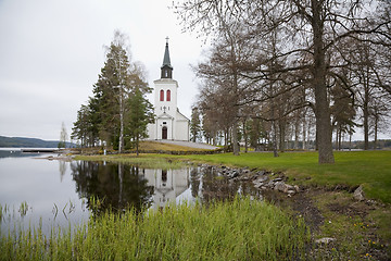 Image showing Beautifyl church scenery