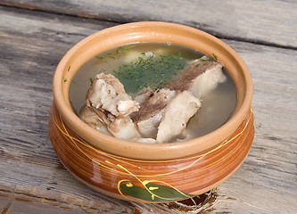 Image showing Shurpa (mutton soup)