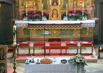 Image showing bavarian church interior