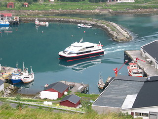 Image showing Fjordprinsessen in Vannvåg