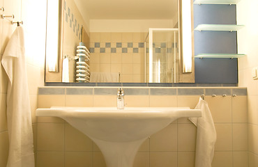 Image showing modern bathroom sink