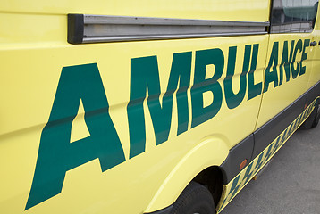 Image showing Danish ambulance