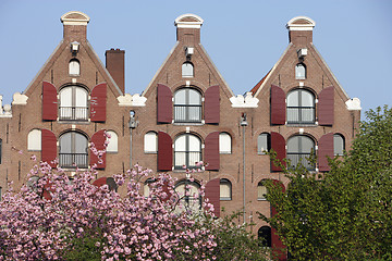 Image showing Three Gabled Houses