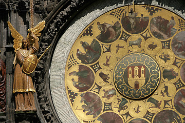 Image showing Astrological Clock