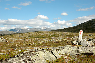 Image showing Mountain path