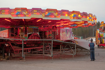 Image showing merry-go-round