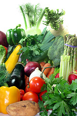 Image showing Vegetable shopping