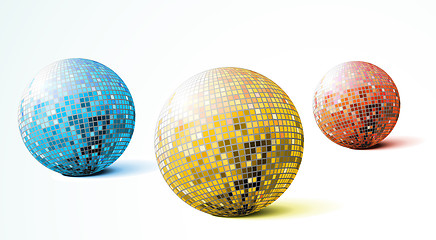 Image showing Disco balls
