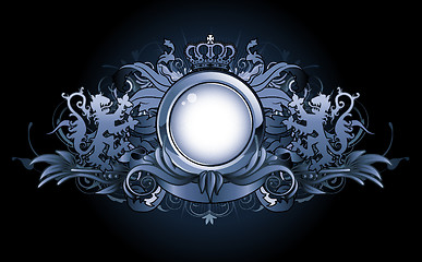 Image showing heraldic frame