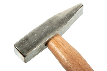 Image showing Part of single metal hammer.