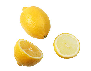 Image showing Two parts and single lemons.