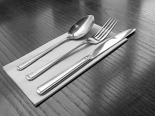 Image showing Cutlery