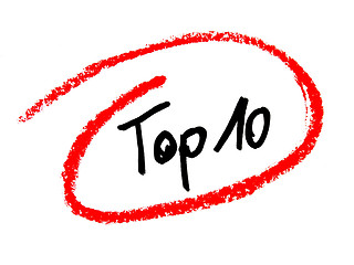 Image showing top 10