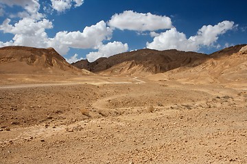 Image showing Scenic desert landscape 