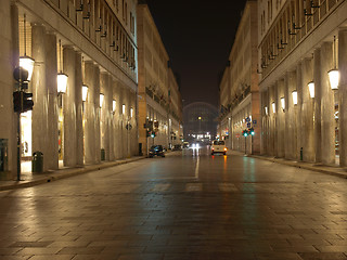 Image showing Via Roma, Turin