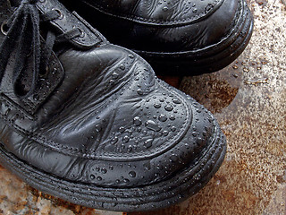 Image showing Wet Shoes