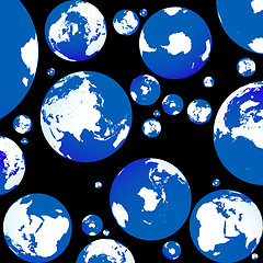 Image showing blue planet