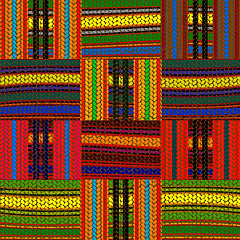 Image showing seamless african design