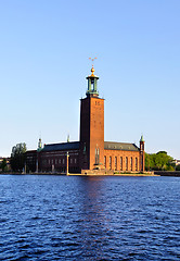 Image showing The city hall, Stockholm 